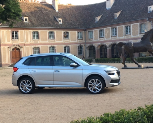 Skoda Kamiq fra siden