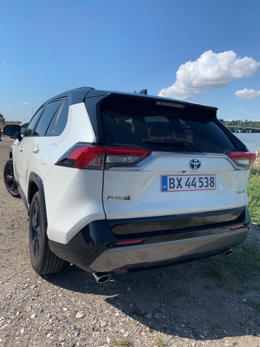 Bagenden har nogle flotte markederede linjer