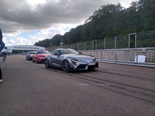 Toyota Supra klar til banekørsel