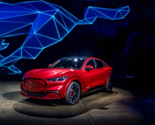 Ford Mustang Mach-E teaserbillede