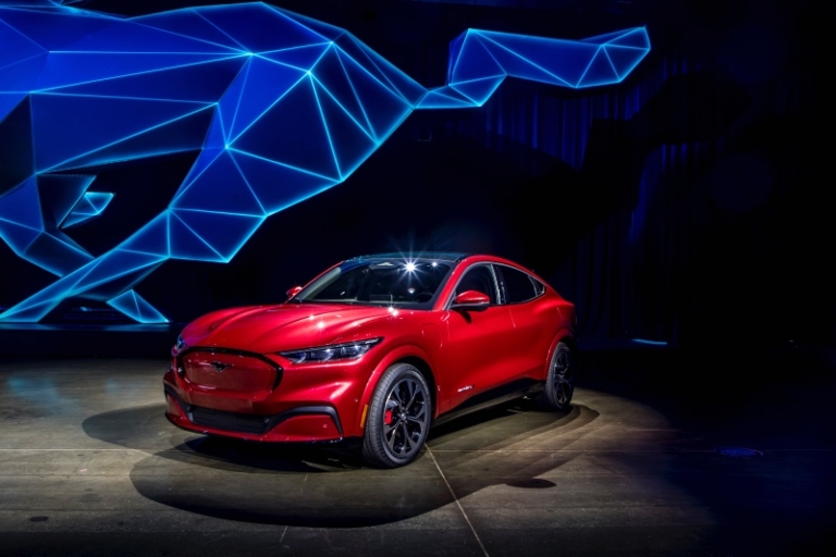 Ford Mustang Mach-E teaserbillede