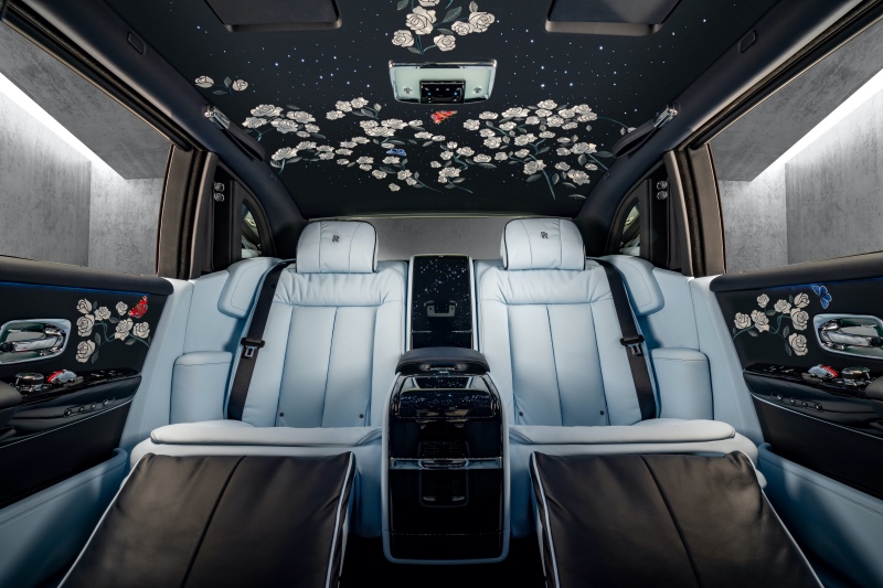 Rolls-Royce rose phantom teaser