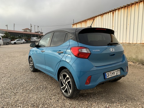 Hyundai i10 bagende