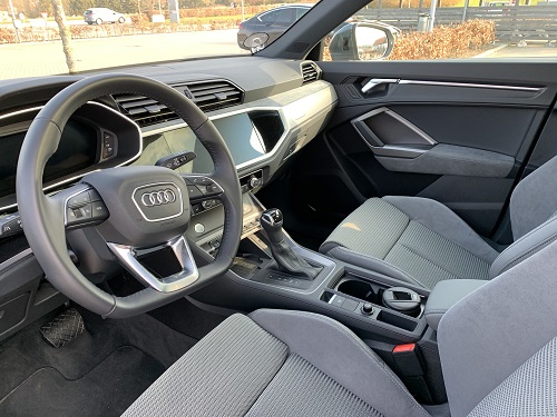 Kabine i Audi Q3 Sportback