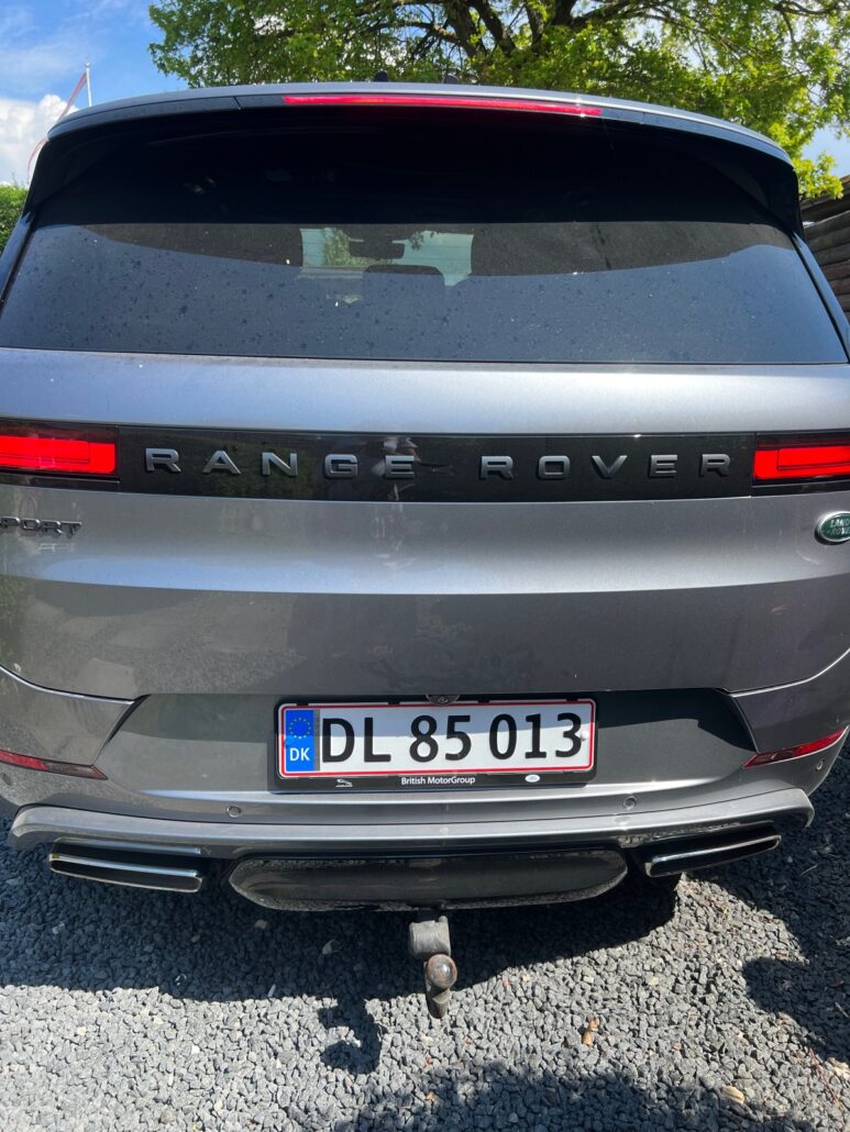 Anhænger træk Range Rover